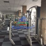 Резиновая плитка в тренажерном зале, Запорожье - фото 1