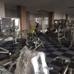 Резиновая плитка в тренажерном зале, Запорожье - фото 11