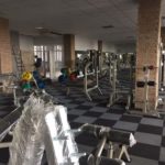 Резиновая плитка в тренажерном зале, Запорожье - фото 12