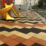 Резиновая плитка на детской площадке г. Бровары, фото 6