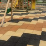 Резиновая плитка на детской площадке г. Бровары, фото 5
