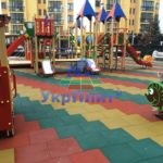 Резиновая плитка в ЖК Щасливий, Киев - фото №4
