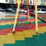 Резиновая плитка в ЖК Щасливий, Киев - фото №6